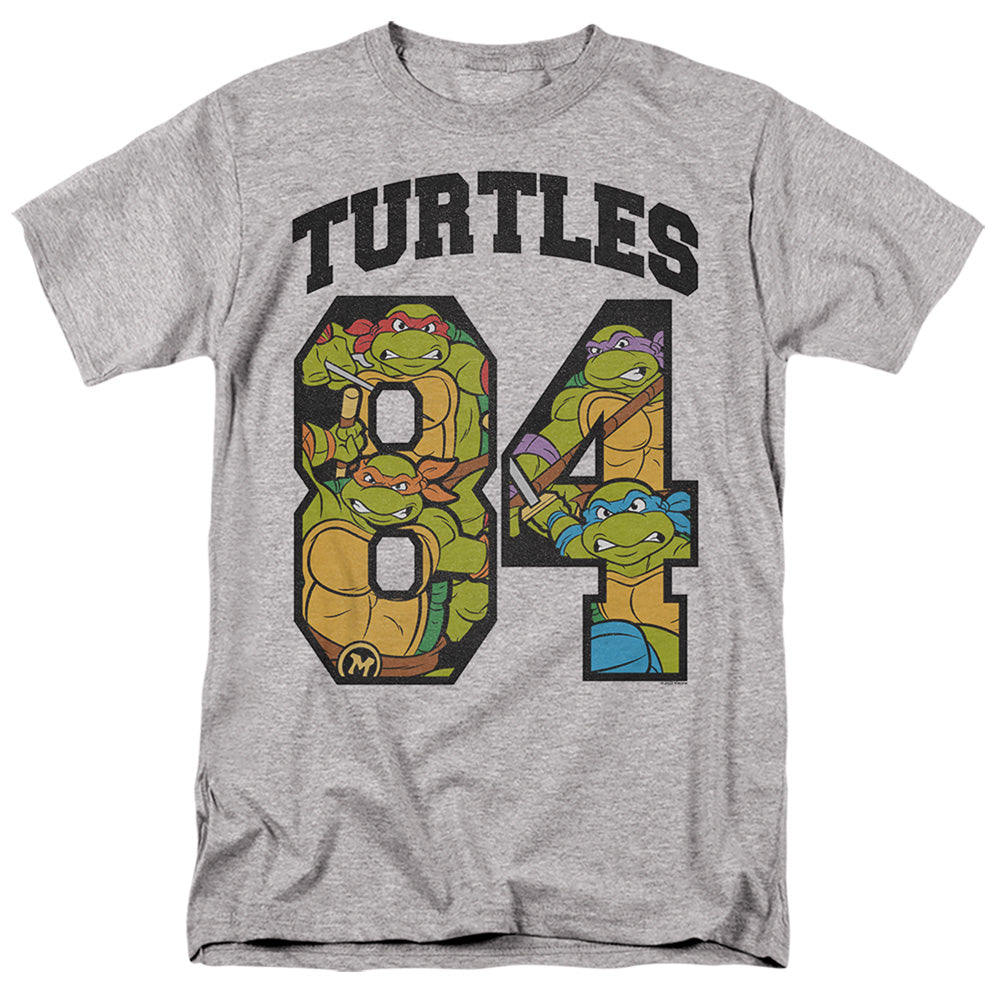 Teenage Mutant Ninja Turtles Turtles 84 Mens T Shirt Athletic Heather