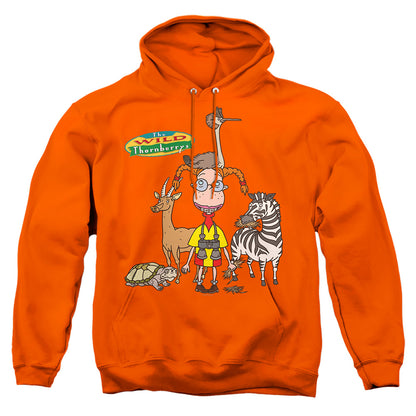 Wild Thornberrys Elizas Safari Mens Hoodie Orange