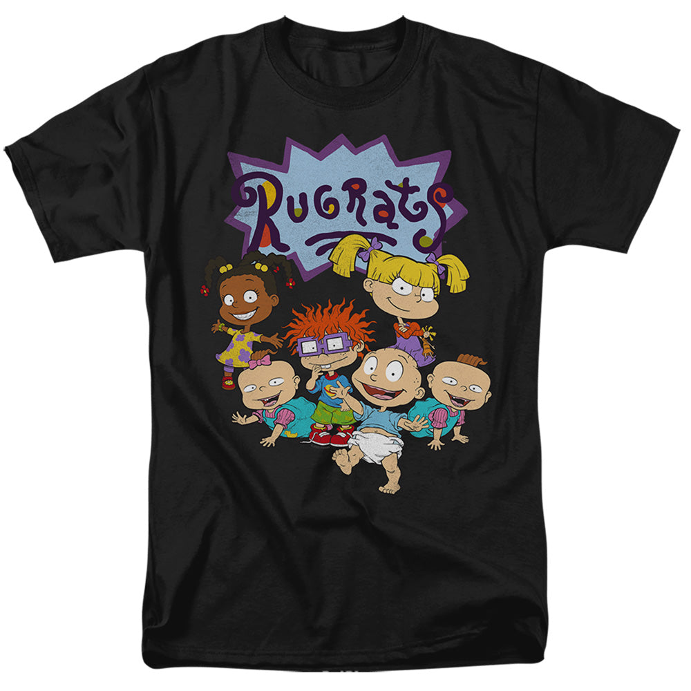 Rugrats Rugrats Group Mens T Shirt Black