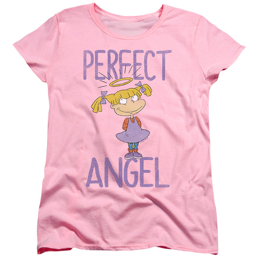Rugrats Angelica Perfect Angel Womens T Shirt Pink Officially Licensed