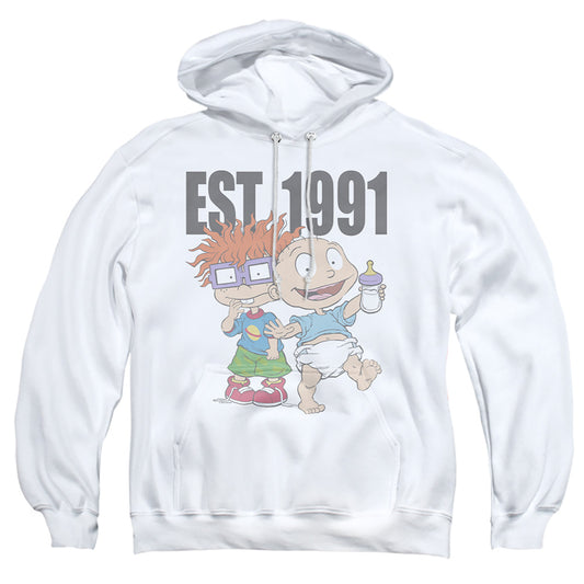 Rugrats Est 1991 Mens Hoodie White