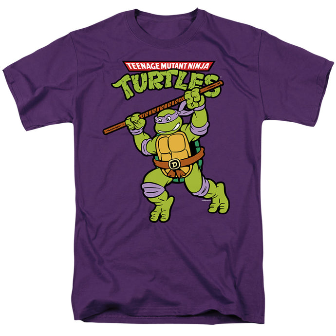 Teenage Mutant Ninja Turtles Donnie Solo Mens T Shirt Purple