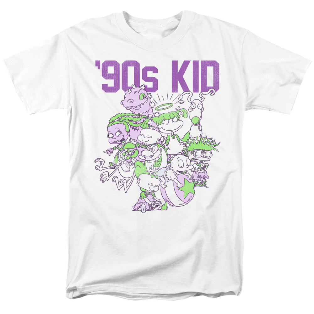 Nickelodeon 90S 90'S Kid Mens T Shirt White Officially Licensed