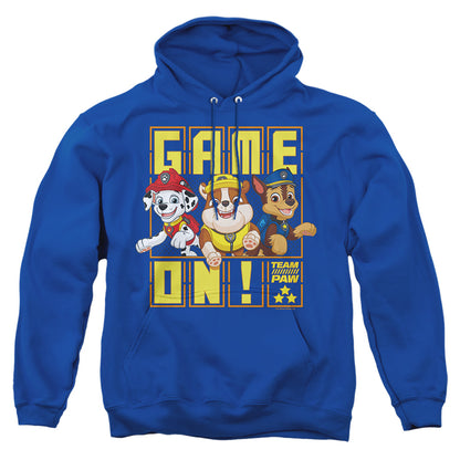 Paw Patrol Game On Team Paw Mens Hoodie Royal Blue