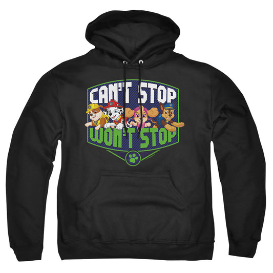 Paw Patrol Can'T Stop Won'T Stop Mens Hoodie Black