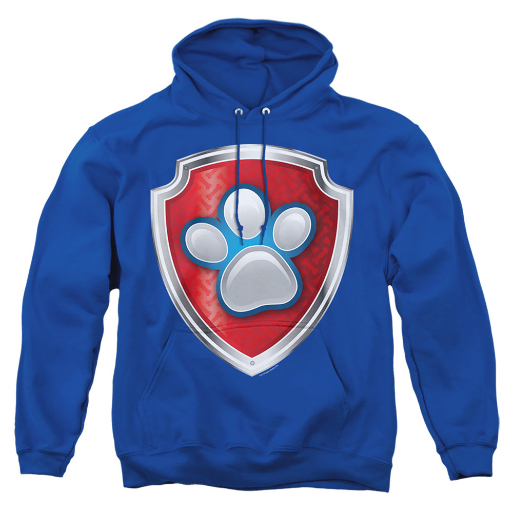 Paw Patrol Badge Mens Hoodie Royal Blue