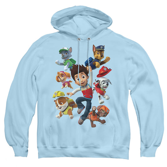 Paw Patrol Ryderâ€™S Pups Mens Hoodie Light Blue