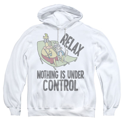 Rocko'S Modern Life Relax Mens Hoodie White