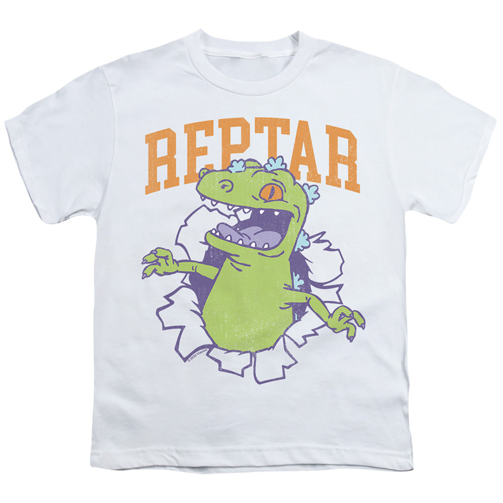 Rugrats Reptar Shirt Rip Kids Youth T Shirt White Officially Licensed