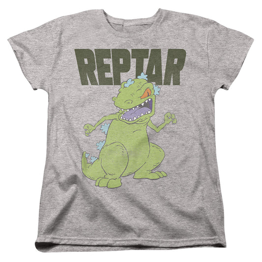 Rugrats Reptar Big Womens T Shirt Athletic Heather Officially Licensed