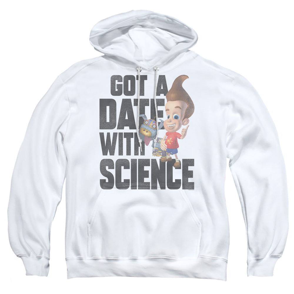 Jimmy Neutron Jimmy Neutron Science Mens Hoodie White