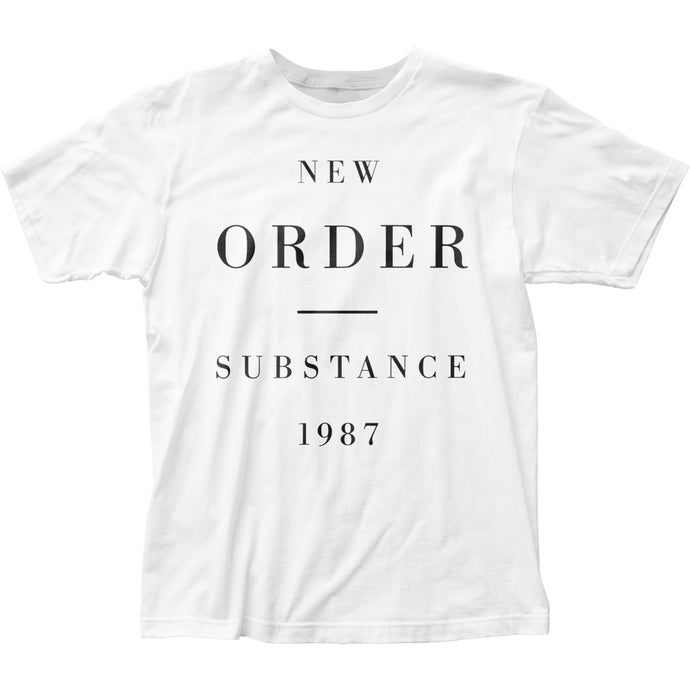 New Order Substance 1987 Mens T Shirt White