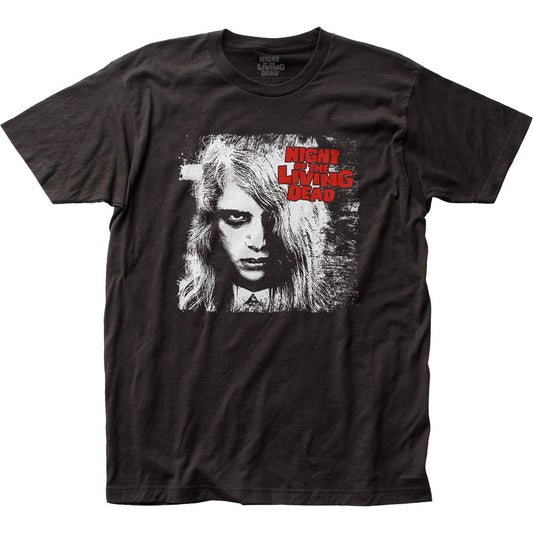 Night of the Living Dead B&W Karen Mens T Shirt Black