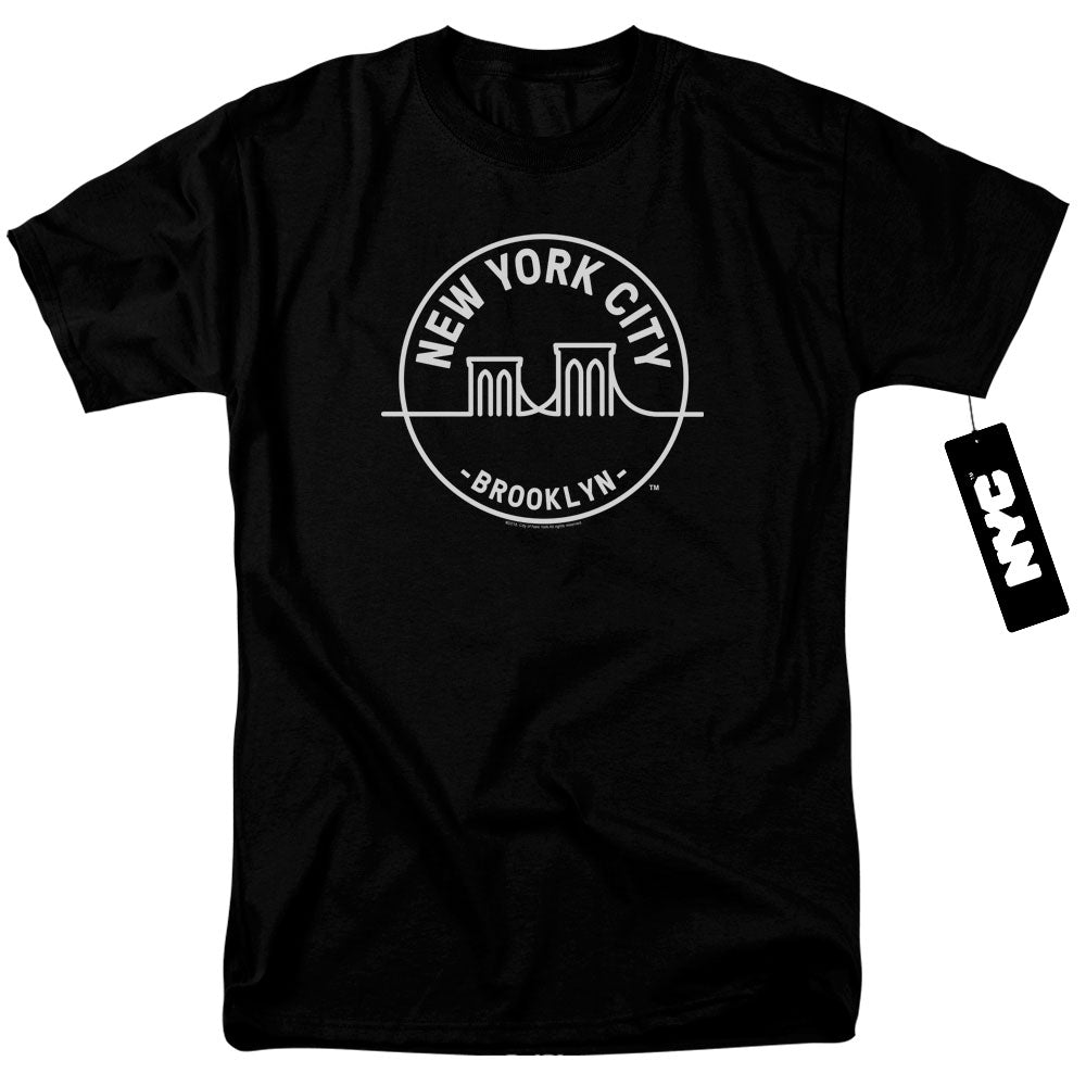 New York City See Nyc Brooklyn Mens T Shirt Black