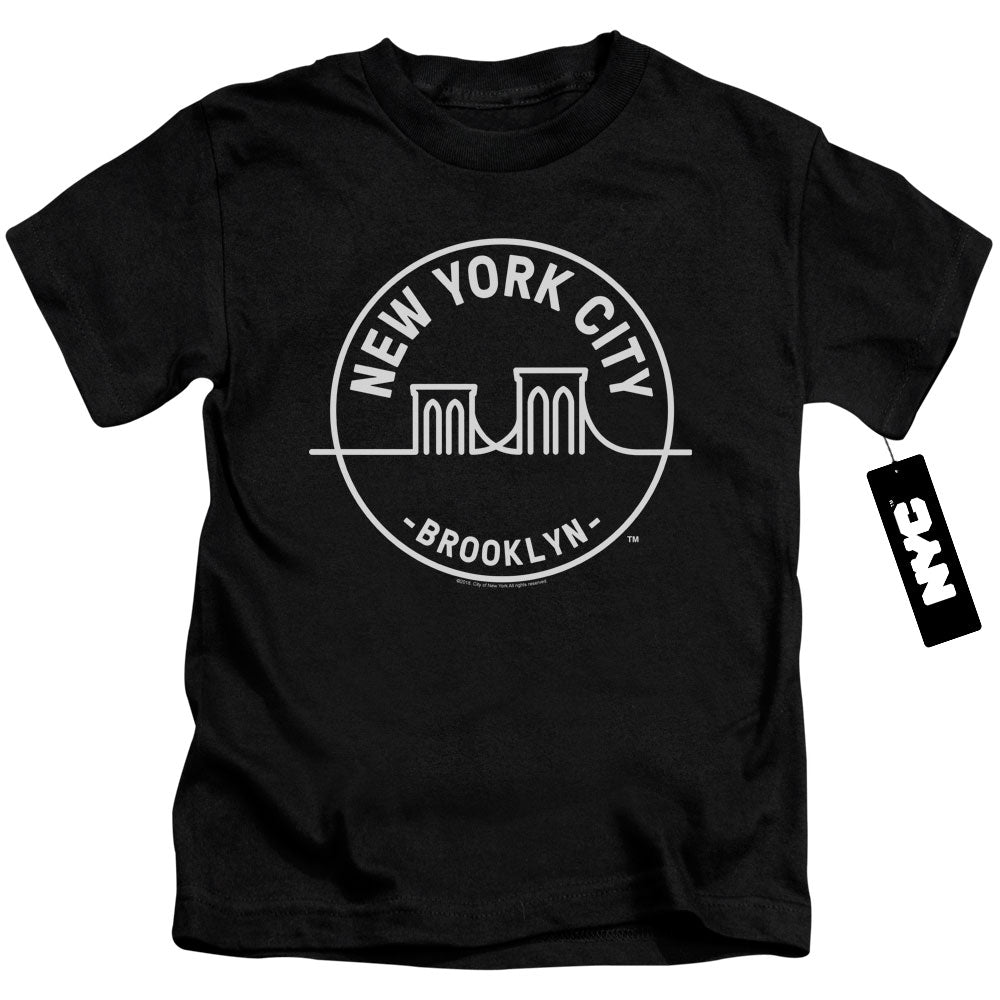 New York City See Nyc Brooklyn Juvenile Kids Youth T Shirt Black