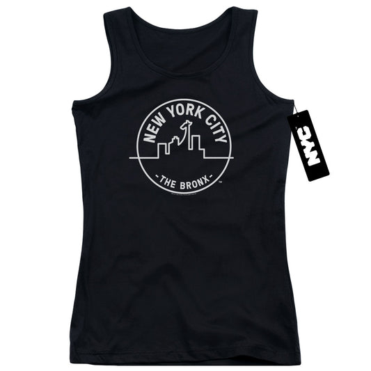 New York City See Nyc Bronx Womens Tank Top Shirt Black