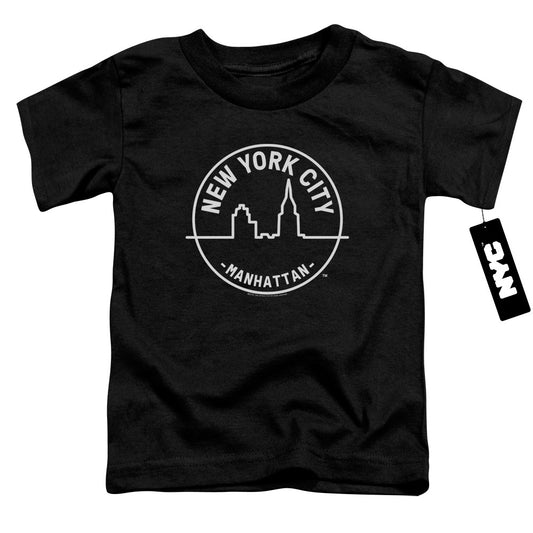 New York City See Nyc Manhattan Toddler Kids Youth T Shirt Black