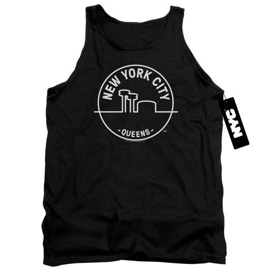 New York City See Nyc Queens Mens Tank Top Shirt Black