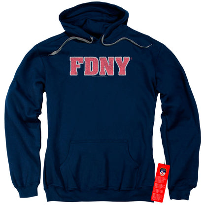 New York City Fdny Mens Hoodie Navy