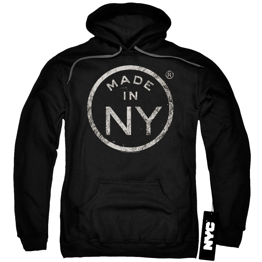 New York City Ny Made Mens Hoodie Black