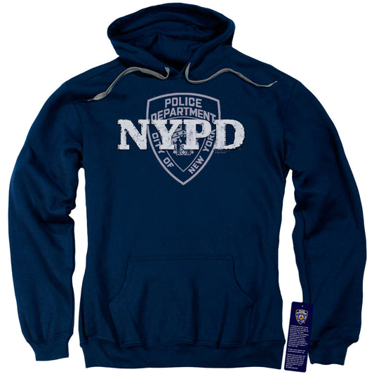 New York City Nypd Mens Hoodie Navy