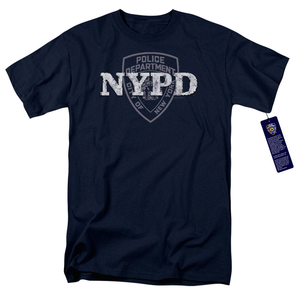 New York City Nypd Mens T Shirt Navy