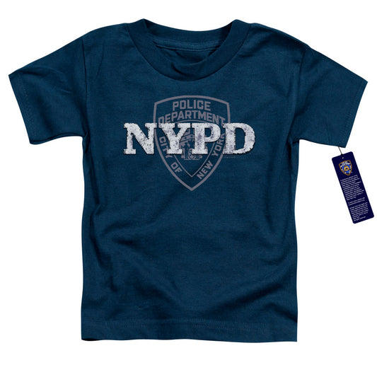 New York City Nypd Toddler Kids Youth T Shirt Navy