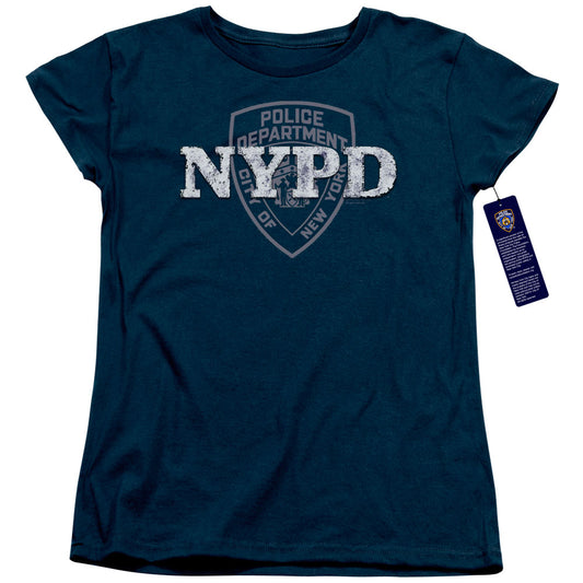 New York City Nypd Womens T Shirt Navy