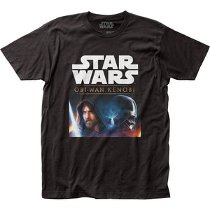 Star Wars Obi-Wan Kenobi Poster Mens T Shirt Black
