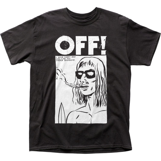 OFF! Boyfriend Mens T Shirt Black