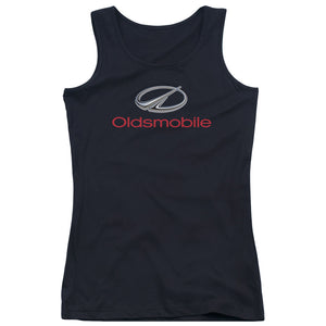 Oldsmobile Modern Logo Womens Tank Top Shirt Black