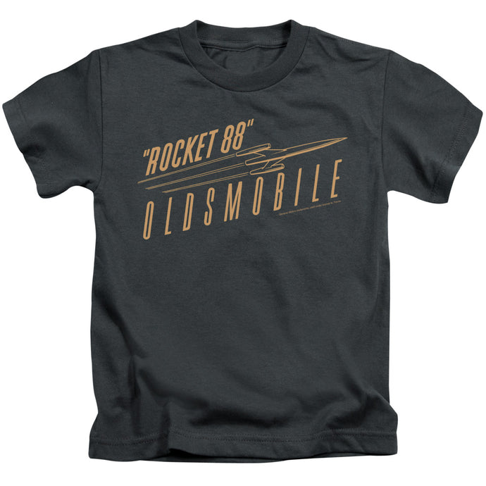 Oldsmobile Retro 88 Juvenile Kids Youth T Shirt Charcoal