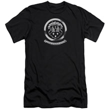 Load image into Gallery viewer, Oldsmobile 1930S Crest Emblem Premium Bella Canvas Slim Fit Mens T Shirt Black