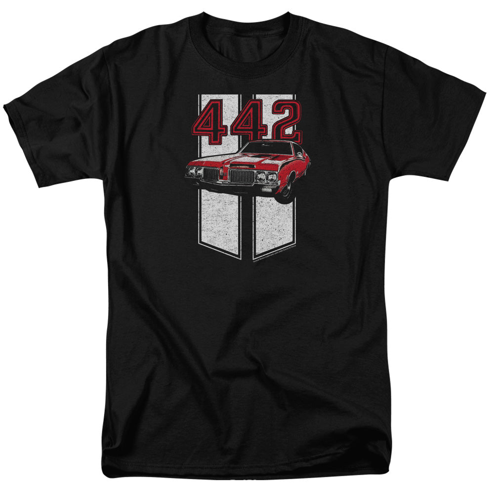 Oldsmobile 442 Mens T Shirt Black Officially Licensed
