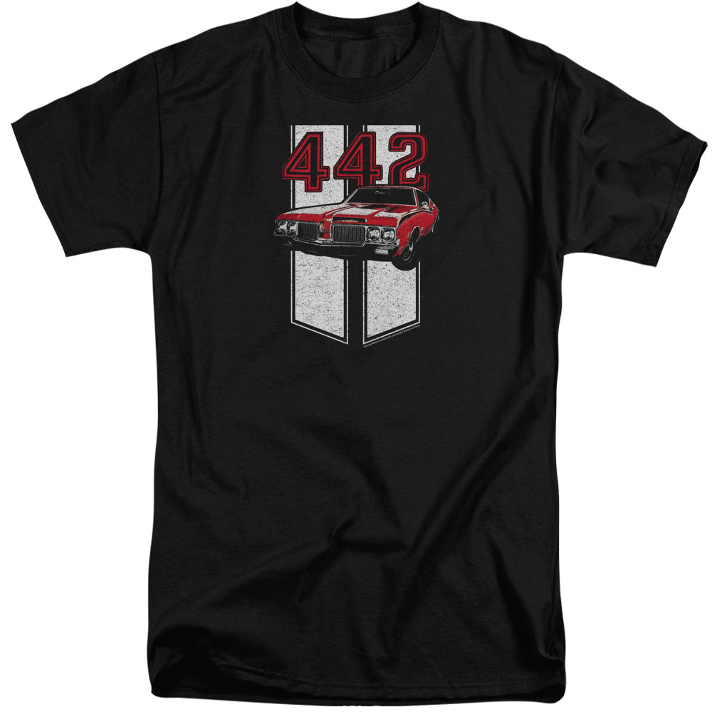 Oldsmobile 442 Mens Tall T Shirt Black