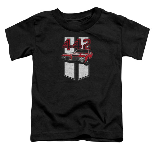 Oldsmobile 442 Toddler Kids Youth T Shirt Black