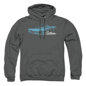 Oldsmobile 68 Cutlass Mens Hoodie Charcoal