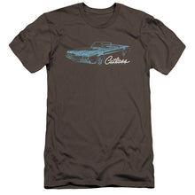 Load image into Gallery viewer, Oldsmobile 68 Cutlass Premium Bella Canvas Slim Fit Mens T Shirt Charcoal