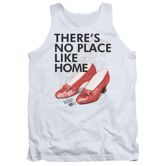 Wizard Of Oz No Place Like Home Mens Tank Top Shirt White