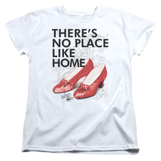 Wizard Of Oz No Place Like Home Womens T Shirt White