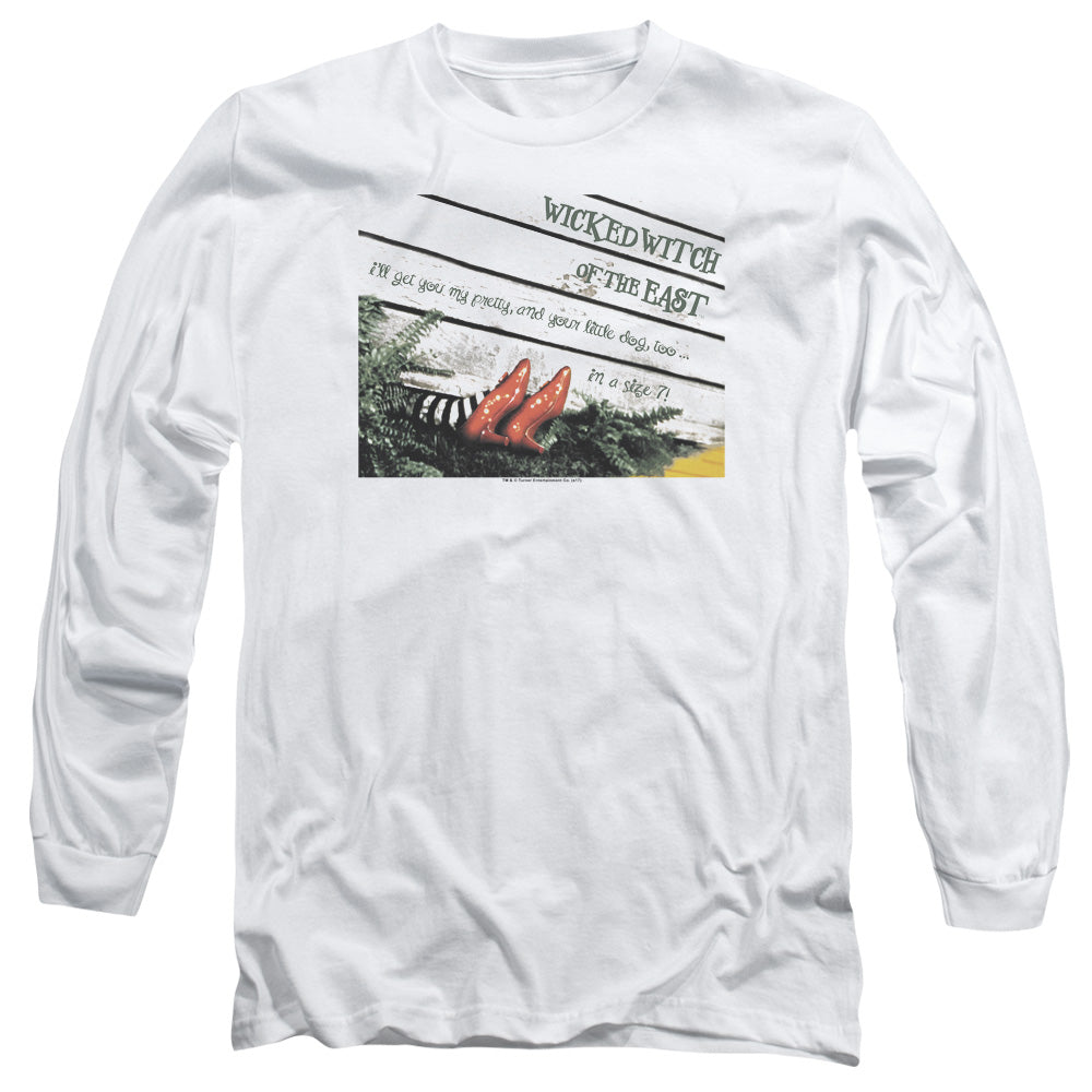 Wizard Of Oz Size 7 Mens Long Sleeve Shirt White