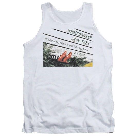 Wizard Of Oz Size 7 Mens Tank Top Shirt White