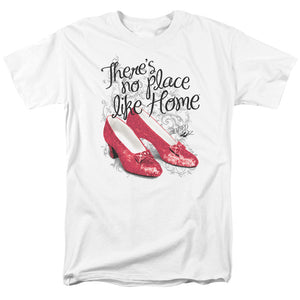 Wizard Of Oz Ruby Slippers Mens T Shirt White