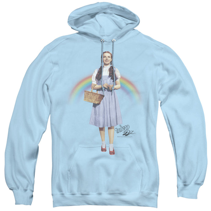 Wizard Of Oz Over The Rainbow Mens Hoodie Light Blue