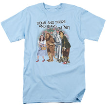 Load image into Gallery viewer, Wizard Of Oz Oh My Mens T Shirt Light Blue