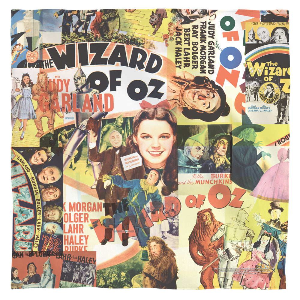 The Wizard Of Oz Collage Bandana