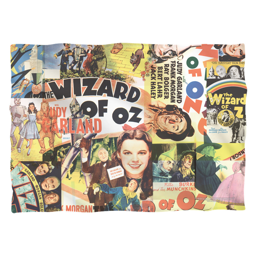 The Wizard Of Oz Collage Pillow Case