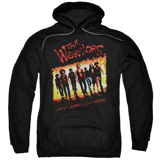 The Warriors One Gang Mens Hoodie Black