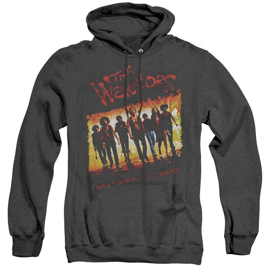 The Warriors One Gang Heather Mens Hoodie Black