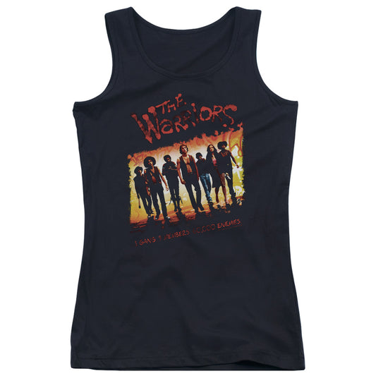 Warriors One Gang Womens Tank Top Shirt Black